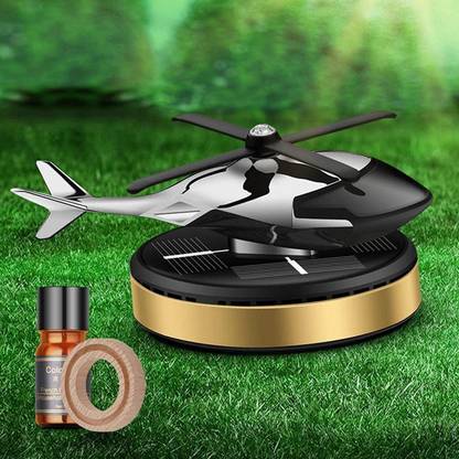 AirMount ™ New Helicopter alloy Solar Car Air Freshener Aromatherapy Car Interior Diffuser Aromatherapy Car Interior Decoration Accessories Perfume Diffuser