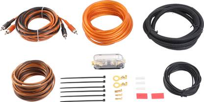 DODJ AMPLIFIER WIRING KIT for 2 Channel Two Class AB Car Amplifier
