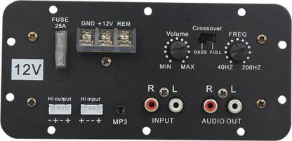 Electronics Crafts Basstube, Subwoofer Player, Pure Bass, ThumpMaster 120w Mono Class A Car Amplifier