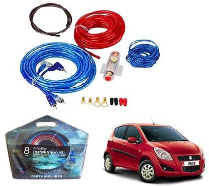 After cars Amplifier Installation Wiring kit for Maruti Suzuki Ritz New Multi Class B Car Amplifier