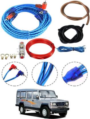 AYW 4 Gauge Amplifier Wiring Insllation Kit For Trax Cruiser Force Motors 2024 Two Class B Car Amplifier