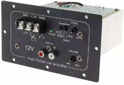 Powerlink 12V Pure Bass 100W Amplifier For Bass tube, Sub Woofer Kit MOSFET Power Supply Mono Class AB Car Amplifier