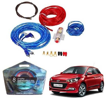 After cars Amplifier Installation Wiring kit for HyundaI i20 Elite Multi Class B Car Amplifier