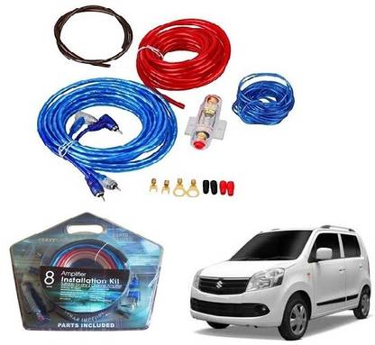 After cars Amplifier Installation Wiring kit for Maruti Suzuki Wagonr 2012 Multi Class B Car Amplifier
