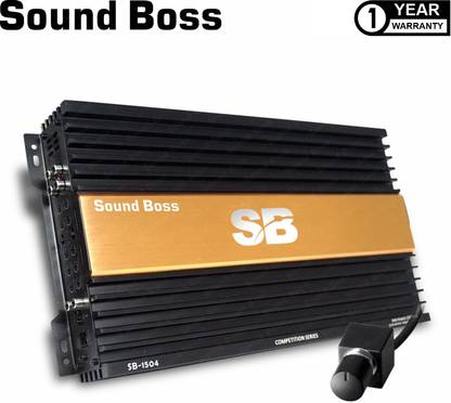 Sound Boss SB-1504 COMPETITION SERIES 13000W MAX 4 CHANNEL MOSFET HIGH POWER Multi Class AB Car Amplifier