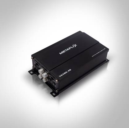 Metaflix Car Audio Class D Amplifier 4-Channel 80W x 4 - High-Efficiency, Compact Design Multi Class D Car Amplifier