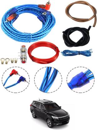 AYW 4 Gauge Amplifier Wiring Insllation Kit For Alturas G4 Mahindra 2018 Two Class B Car Amplifier