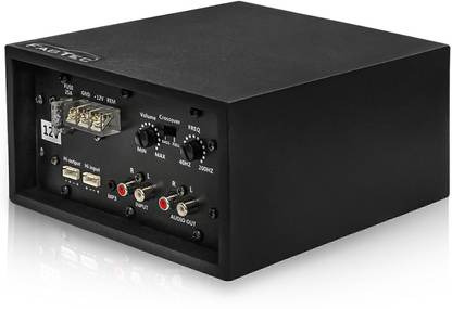 FABTEC 12V Dual Channel 120W Stereo Power Mono Amp Audio,Woofer kit Mono Class AB Car Amplifier