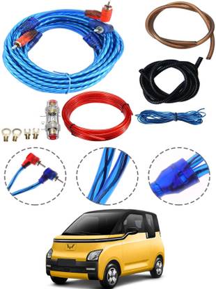 AYW 4 Gauge Amplifier Wiring Insllation Kit For Comet EV MG 2023 Two Class B Car Amplifier