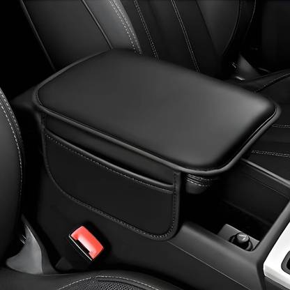 Luxafare Car Armrest Cushion Pad Soft PU Centre Armrest for Car Console Car Armrest Pad Cushion