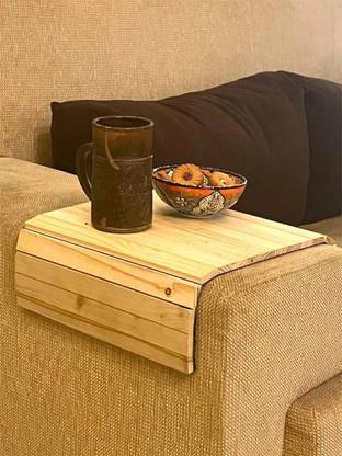 Tvm Rectangular Sofa Armrest Tray, Handcrafted Coaster for Sofa, Armrest for Snacks Car Armrest Cover