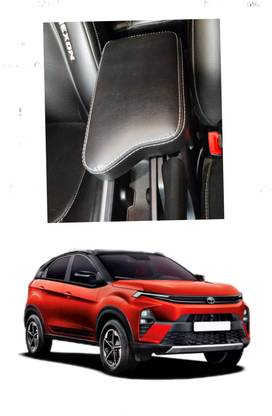 OEARMREST Tata Nexon Armrest 2.0 Car Armrest Pad Cushion