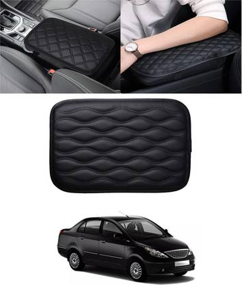 AYW Rectangle Black Arm/Hand Pain Relief Armrest Cover For Vehicle-181 Car Armrest Cover