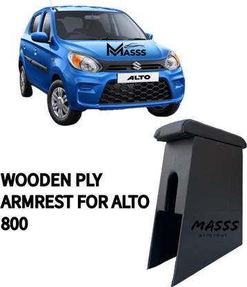 Redefine Things Wooden Car armrest for Alto 800 (Black) Car Armrest