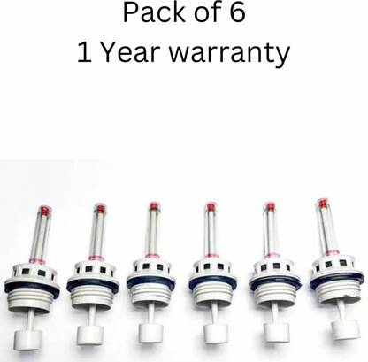 myjas inverter battery water level float indicator white cap set 3 cm thread 6 pcs Car Battery Tray