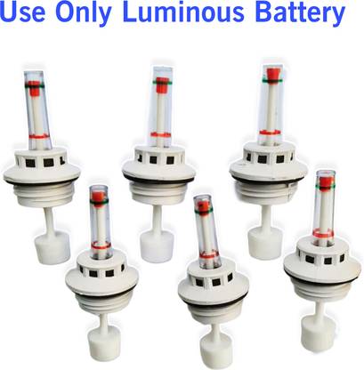 ELearner Luminous Battery Water Level Indicator Cap 6PC 30MM USE ONLY LUMINOUS BATTERY Car Battery Tray