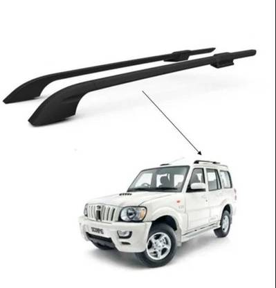 AutoZone Car Roof Rails in Curve Design with Mahindra Scorpio for Year 2002-2006 Models Car Beading Roll For Hood
