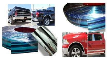 RINTL DriveGuard 40mm Car Chrome Beading Strip - 6M Roll Car Beading Roll For Window