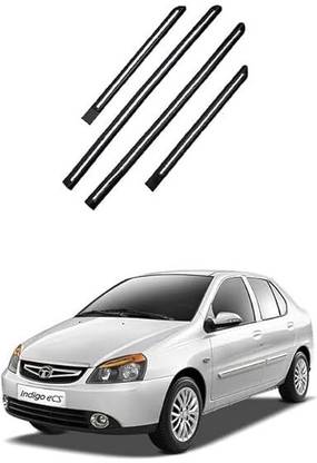 CARSHADE Side Beading Moulding Compatible for Tata Indigo Set of 4 Pieces Car Beading Roll For Door