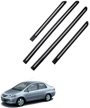 TECHMOZ HONDA CITY ZX DOOR SIDE BEADING CHROME LINE SET OF 4 Car Beading Roll For Door