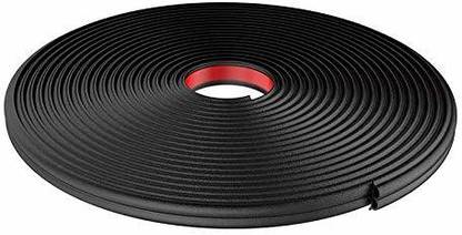 Automaze B Type Car Door Rubber Seal, Sound & Noise Insulation Sealing Strip Beading Car Beading Roll For Window, Window Sill, Trunk, Hood, Bonnet