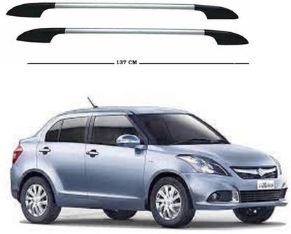 Shopone MARUTI Suzuki Swift VXI Roof-Rail silver Car Beading Roll For Hood Car Beading Roll For Hood