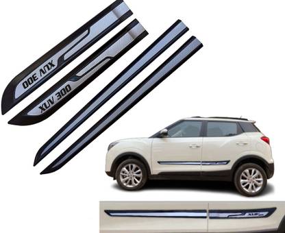 Kunj Autotech Car Door Side Beading Moulding for XUV 300 Set of 4 Pieces Car Beading Roll For Door