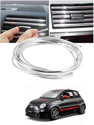 FKOK Car-Decorative Chrome Car beeding For Abarth Car Beading Roll For Bumper, Door, Window