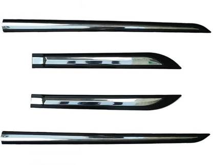 CARSHADE Half Chrome Side Beading Side Cladding Protector For Honda Mobillio Set of 4 Car Beading Roll For Door