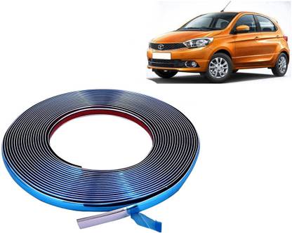 Selifaur CB380-Chrome Side Beading Roll Car Exterior Decorating Strips(15MM 20 Meter) Car Beading Roll For Bonnet, Boot Lid, Bumper, Door, Grill and Garnish Cover, Hood, Trunk, Window, Window Sill