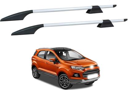 Shopone Car Stylish Roof Rails (Drill Free) in Rocket Curve Design in Silver Colour_14 Car Beading Roll For Hood