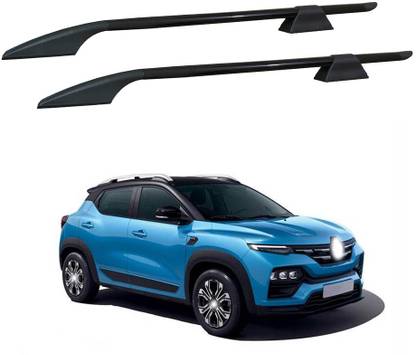 Shopone Car Stylish Roof Rails (Drill Free) in Rocket Curve Design in Black Colour_05 Car Beading Roll For Hood