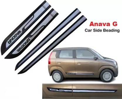 ANAYA G Car Door Side Beading Moulding for WagonR all Models Set of 4 Pieces (5 m) Car Beading Roll For Door
