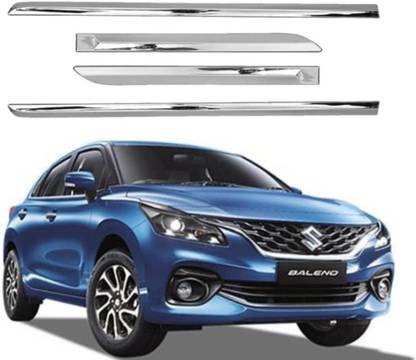 CARSHADE Maruti suzuki Baleno 2022 model side beading full chrome Car Beading Roll For Door