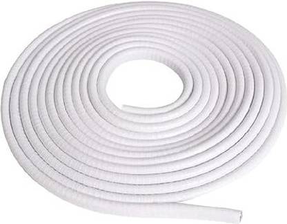 ZULUSTYL Car Door U Shape White Door Beading Edge Guard Trim Rubber Beading 5M (White) Car Beading Roll For Door