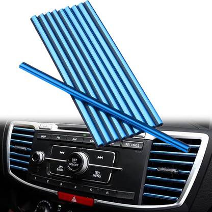 Newvent Car Auto Air Conditioner Vent Outlet Trim Strip Car AC Vent Strips (PACK OF 20) Car Beading Roll For Grill and Garnish Cover