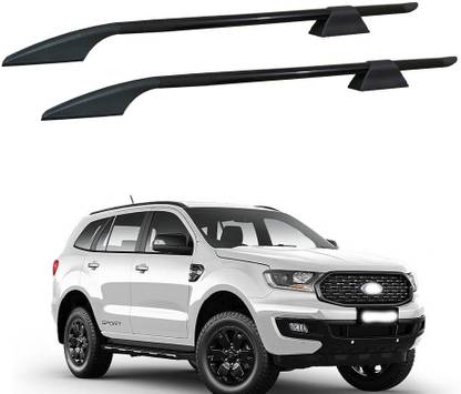 Shopone Car Stylish Roof Rails (Drill Free) in Rocket Curve Design in Black Colour_37 Car Beading Roll For Hood
