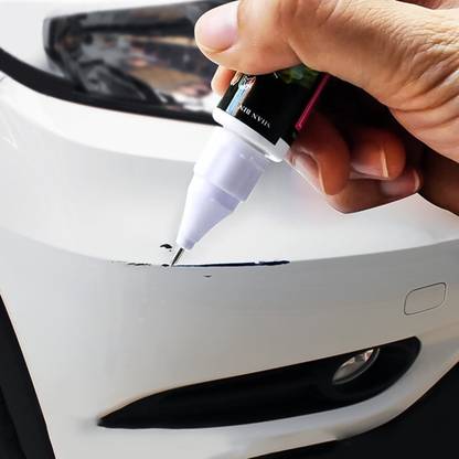 BuyChoice White Paint Pen, Car Scratch Repair Paint Pen, Car Scratch Remover Car Body Filler Putty