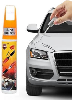 PAINTCARE Silver Touch Up Paint for Car,Quick And Easy Car Scratch Remover for DeepScratch Car Body Filler Putty