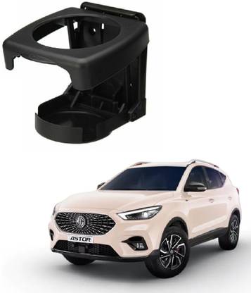 AutooNation Car Fit Holder 1 Pcs Stand Black Color For MG Astor Car Bottle Holder