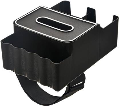 HOUSE OF QUIRK Car Multi-Functional Storage Paper Box in The car Special Water Cup Holder Car Bottle Holder