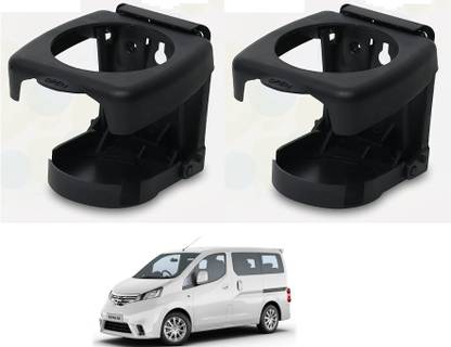 KOZDIKO BLACK DRINK HOLDER SET OF 2 PCS COMPATIBILE WITH EVALIA Car Bottle Holder