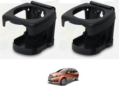 KOZDIKO BLACK DRINK HOLDER SET OF 2 PCS COMPATIBILE WITH MOBILIO Car Bottle Holder
