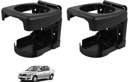 AuTO ADDiCT Car Foldable Black Drink Holder Cup Holder For MAHINDRA LOGAN Car Bottle Holder