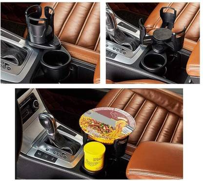 Wonder World Car Cup Holder Expander Adapter with Adjustable Base Car Bottle Holder