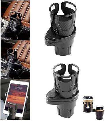 Samrah Multi-Functional car Cup Holder Organizer Adjustable Car Cup Holder Drink Phone Holder Storage Cup Car Bottle Holder