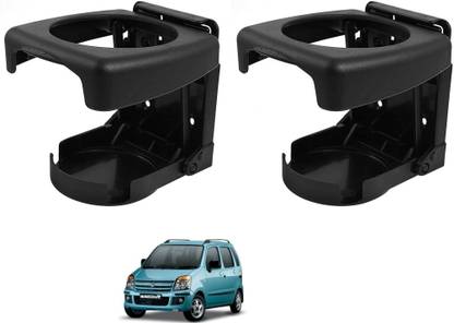 AuTO ADDiCT Car Foldable Black Drink Holder Cup Holder For MARUTI OLD WAGONR Car Bottle Holder