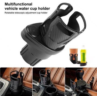 CRAZYABBS Cup Holder Expander for Car | Vehicle Mounted Water Cup Drink Holder | Car Bottle Holder