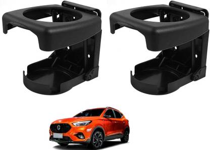 AuTO ADDiCT Car Foldable Black Drink Holder Cup Holder For MG ASTOR Car Bottle Holder