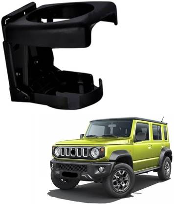 SPREADX Stylish Car Glass/ Cup/ Bottle Holder 1 pcs Black Colour for Maruti Suzuki Jimny Car Bottle Holder